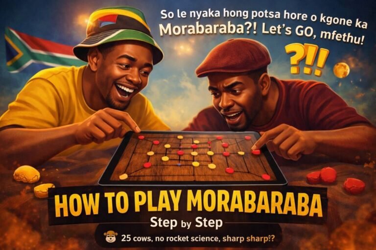 How to play morabaraba